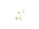 9ct Yellow Gold Bow Studs 9mm