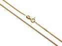 9ct Yellow Gold Curb Chain 16 inches