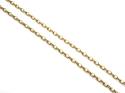 9ct Yellow Gold Belcher Chain 22 inches