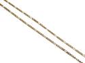 9ct Yellow Gold Figaro Chain 18 inches