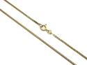 9ct Yellow Gold Filed Spiga Chain