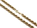 9ct Yellow Gold Rope Chain 18 inches