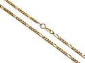 9ct Yellow Gold Figaro Chain 22 inches