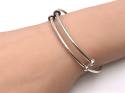 Silver Heritage Expandable Bangle 62mm