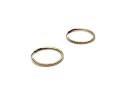 9ct Yellow Gold Sleeper Earrings