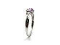 9ct Gold Pink Sapphire & Diamond Ring