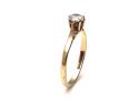 9ct Yellow Gold C.Z Solitaire