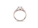 9ct  White Gold Solitaire Ring