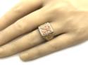 9ct Yellow Gold Diamond Signet Ring