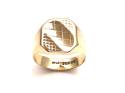 9ct Yellow Gold Signet Ring