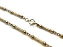 9ct Yellow Gold Fancy Necklet 26 inch