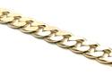 9ct Yellow Gold Curb Bracelet 8 3/4 inc