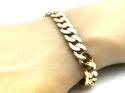 9ct Yellow Gold Curb Bracelet 8 3/4 inc