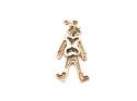 9ct Yellow Gold Clown Pendant