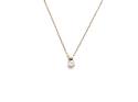 9ct Yellow Gold Diamond Pendant & Chain