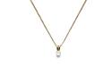 18ct Yellow Gold Diamond Pendant& Chain