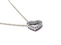 9ct Diamond Heart Pendant & Chain