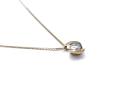 9ct Yellow Gold Diamond Pendant & Chain