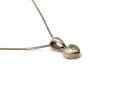 9ct Diamond Heart Pendant & Chain