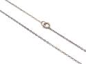 9ct Diamond T-Bar Pendant & Chain