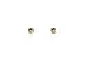 14ct Yellow Gold Diamond Stud Earings