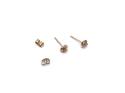 18ct Yellow Gold Diamond Stud Earrings