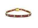 18ct Ruby & Diamond Bracelet