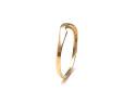 9ct Yellow Gold Shaped Wedding Ring