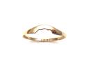 9ct Yellow Gold Shaped Wedding Ring