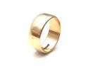 9ct Yellow Gold Wedding Ring 8mm