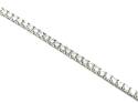 Silver CZ Tennis Bracelet 6 Inch