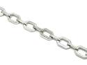 Silver CZ Fancy Link Bracelet 8.5 Inch