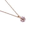 9ct Kunzite & Pearl Pendant & Chain