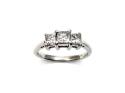 18ct Diamond 3 Stone Ring