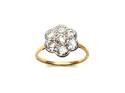 18ct Diamond Cluster Ring