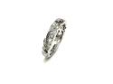 18ct White Gold Diamond Fancy Band 0.18ct