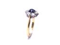 18ct Gold Sapphire & Diamond Ring