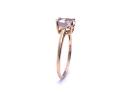 9ct Yellow Gold Topaz Solitaire Ring