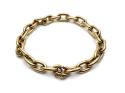 9ct Yellow Gold Paperclip Bracelet