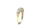 9ct Yellow Gold CZ Eternity Ring