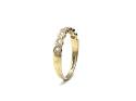 9ct Yellow Gold CZ Eternity Style Ring