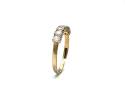 9ct Yellow Gold CZ Eternity Ring