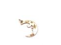 9ct Yellow Gold Half Moon Charm