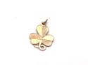 9ct Yellow Gold Clover Charm