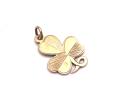 9ct Yellow Gold Clover Charm