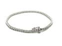 9ct White Gold Diamond Tennis Bracelet 1.00ct