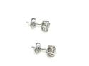 9ct White Gold Diamond Stud Earrings 1.51ct