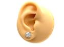 9ct White Gold Diamond Stud Earrings 3.07ct