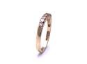 9ct Yellow Gold CZ Eternity Ring