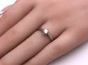 Platinum Diamond Solitaire Ring